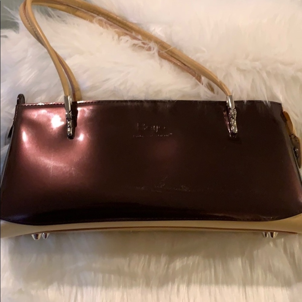 Beijo brown and tan handbag. Great condition!​​​​​​​​​​​​​​​​​​​​​​​
